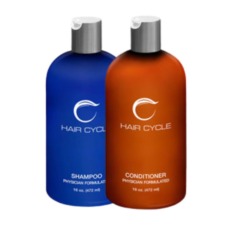 haircycle basic kit – complete hair care kit for hair health and recovery