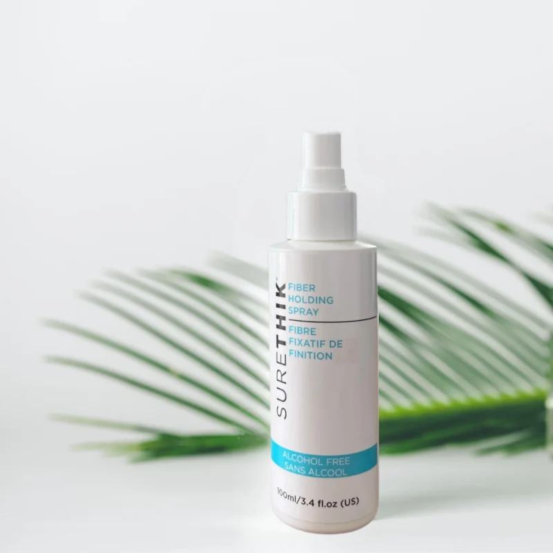 surethik fiber holding spray – for a fuller, natural-looking finish