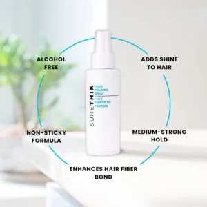 surethik fiber holding spray – keeps hair fibers secure and natural-looking