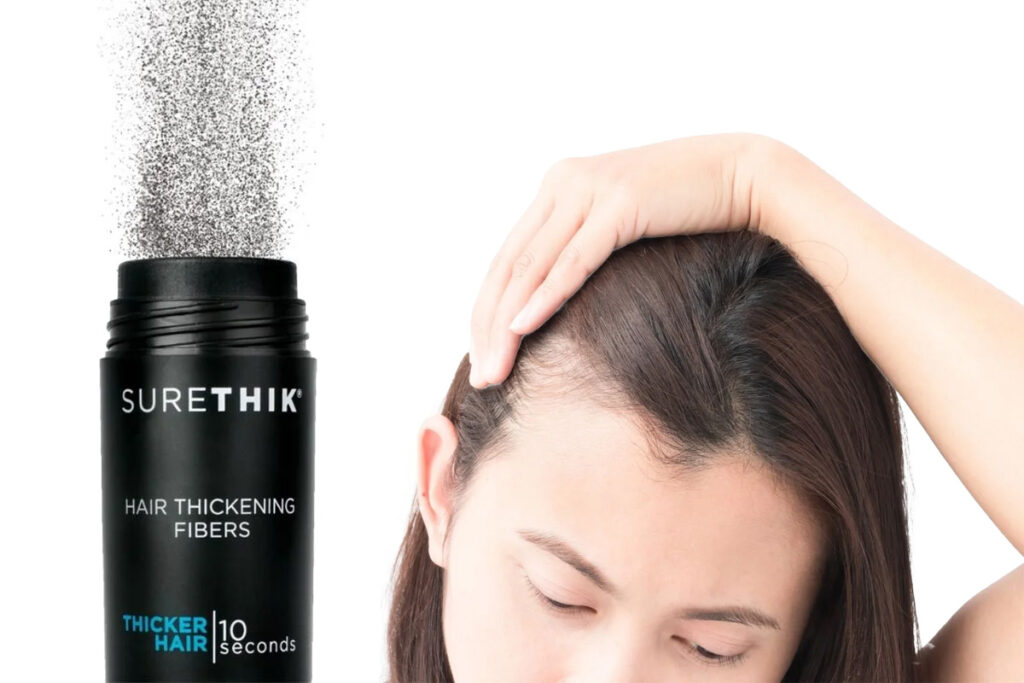 Hair Fibers: Your Ultimate Guide To Thicker, Fuller Hair In Minutes 1 hair fiber – instantly hides thinning areas for a fuller, natural appearance