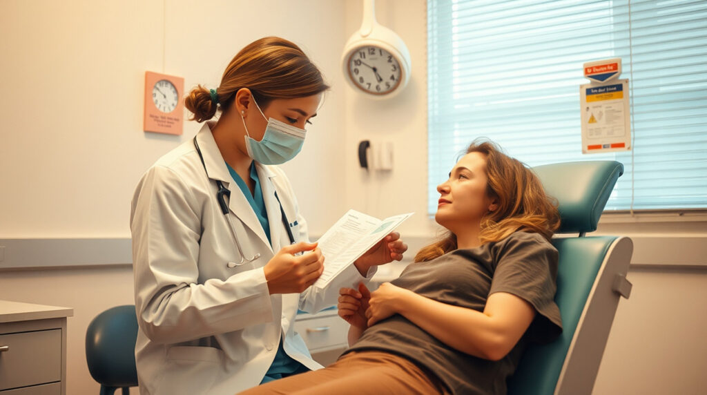 Benefits Of Iodine+ For Hair Growth, Thyroid Health And Beyond 2 patient in doctor consultation